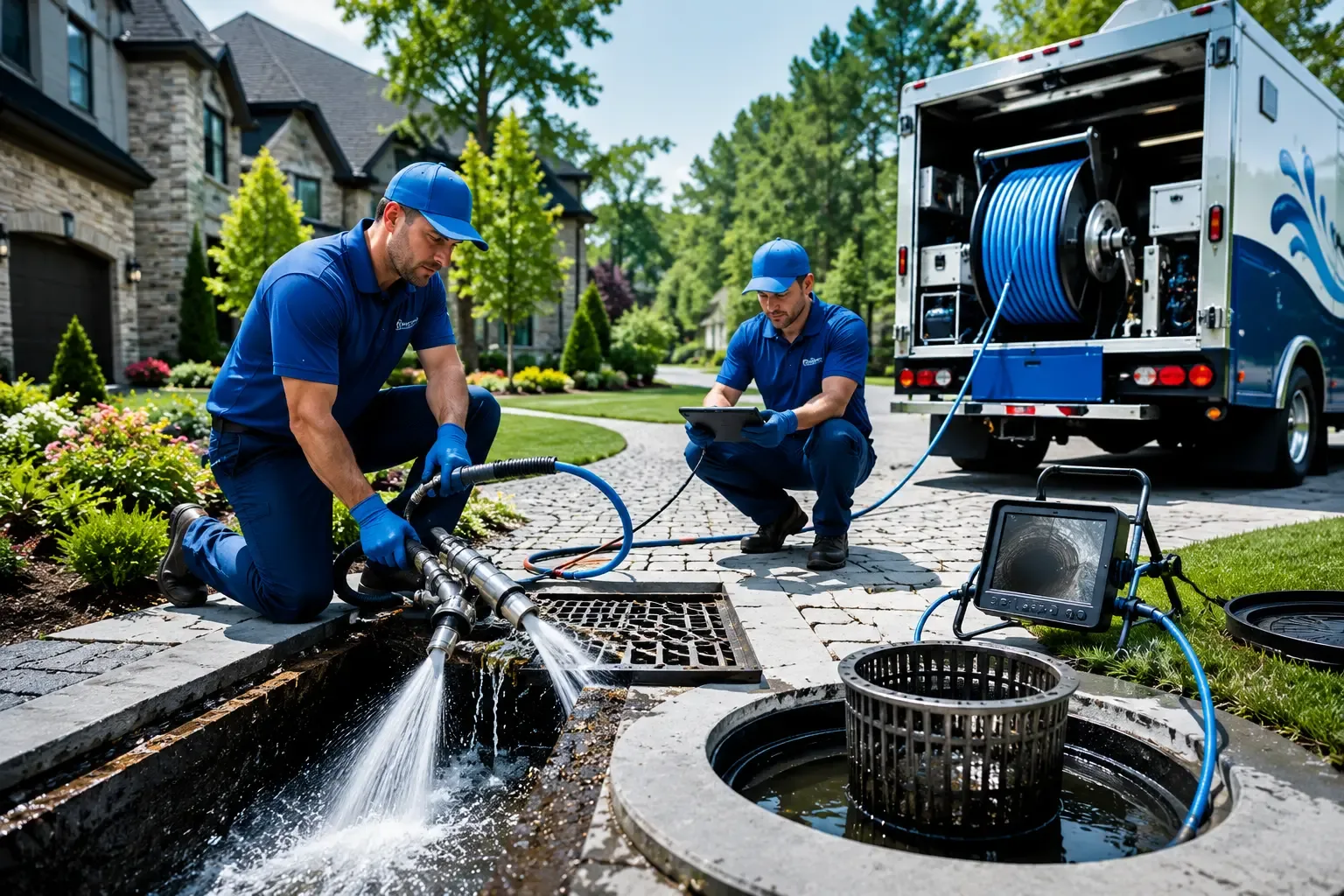 Local outdoor drain cleaning professionals in Simms, TX